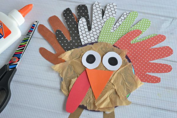 Recycled CD Turkey - Kid Craft