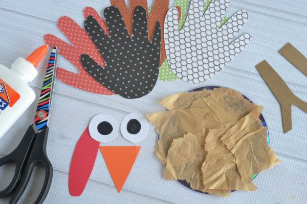 Recycled CD Turkey - Kid Craft