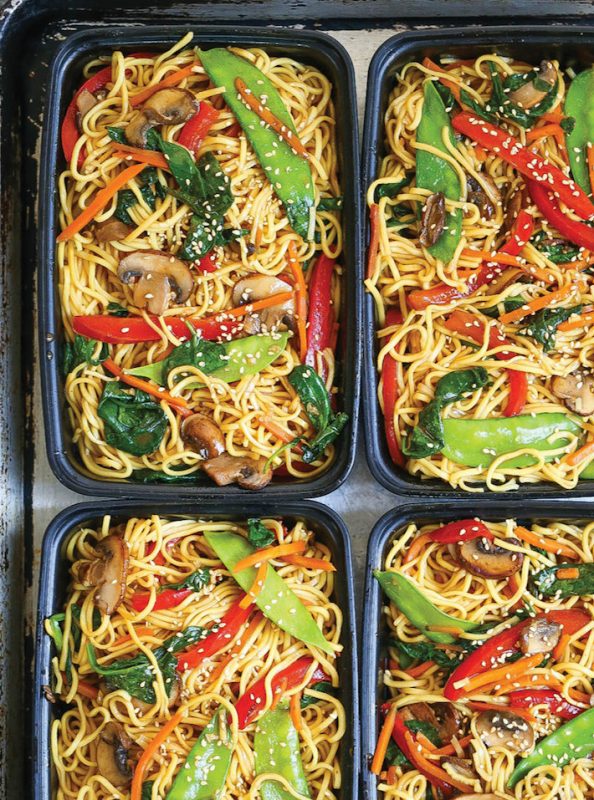 Lo Mein Meal Prep