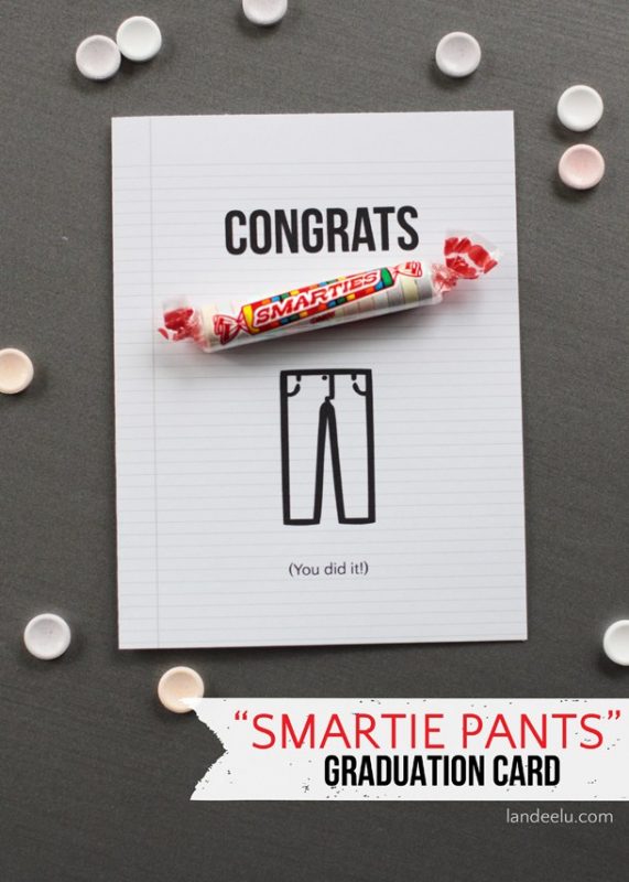 "Smartie Pants" Card