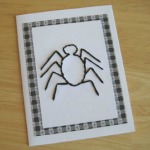 Spider Stitched Card