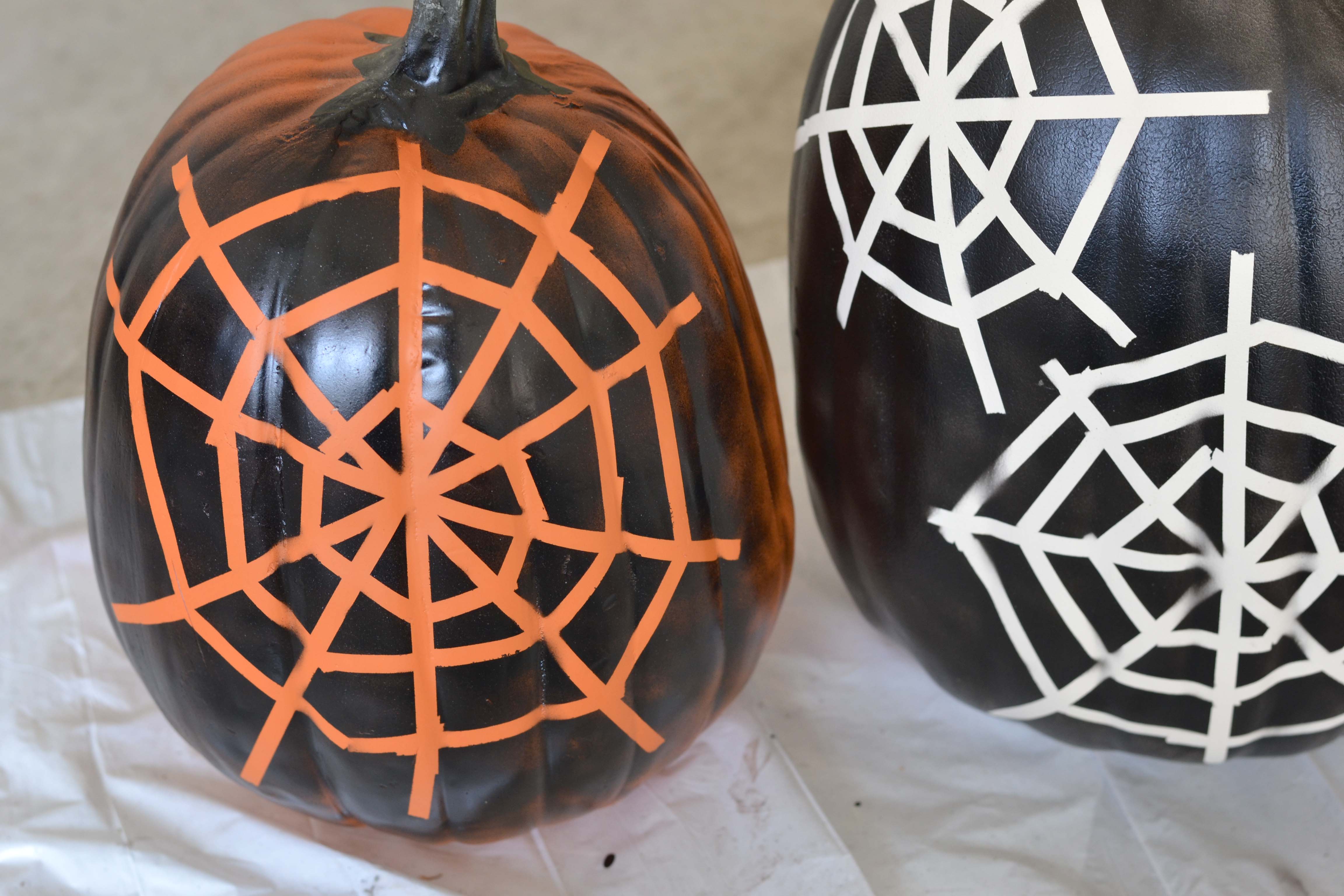 Spider Web Pumpkin Carving Stencils