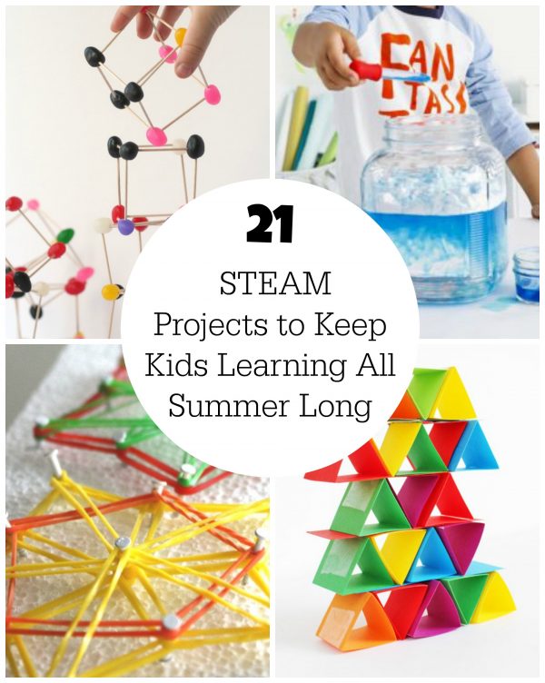 21 STEAM Projects to Keep Kids Learning All Summer Long