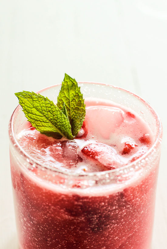 Summer Drink: Strawberry Lemonade