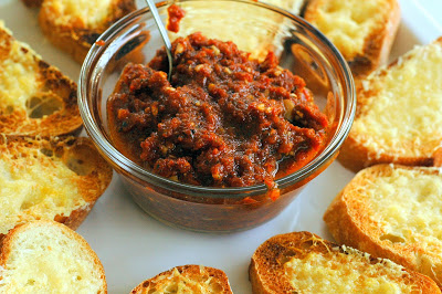 Pesto with Sun Dried Tomatoes