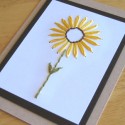 sunflower-card pattern sunflower-card pattern
