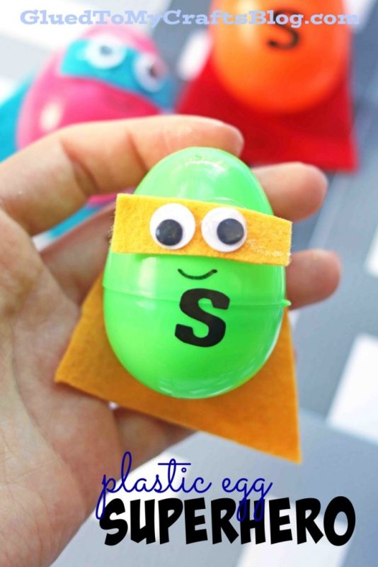 Plastic Egg Superheroes