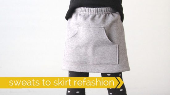 Kangaroo Pocket Skirt