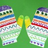 Silly Symmetrical Mittens Craft