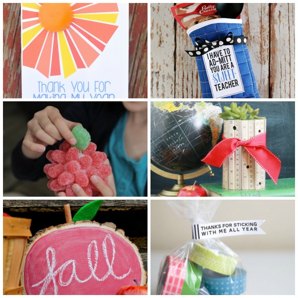 Cute Teacher Appreciation Crafts