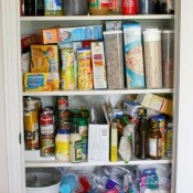 Spring Cleaning the Pantry Closet