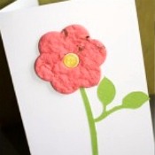 Handmade Plantable Greeting Card