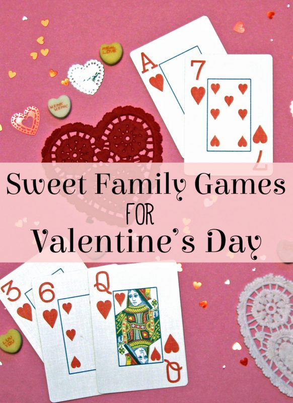 Sweet family games for Valentine's Day!