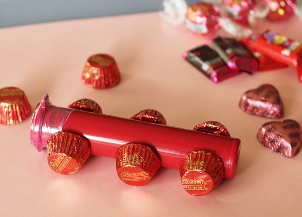 Candy trains for Valentine's Day