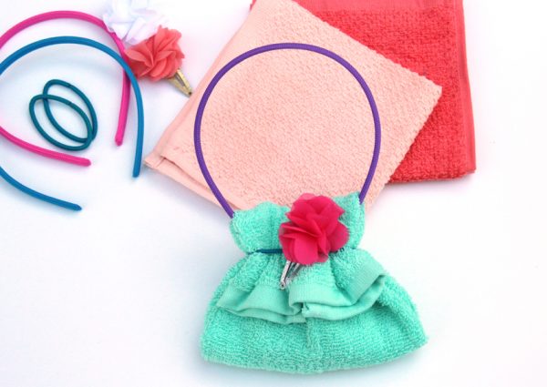 Washcloth purse gift - fun for Christmas or birthdays