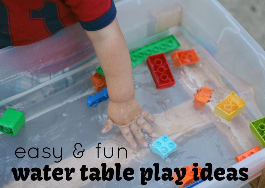 3 Fresh Play Ideas for the Water Table Make and Takes