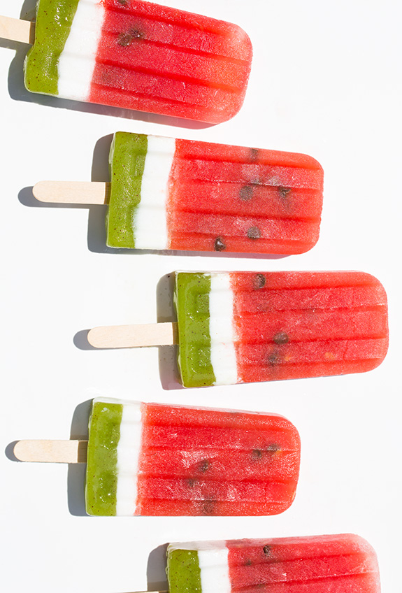 Watermelon Popsicles