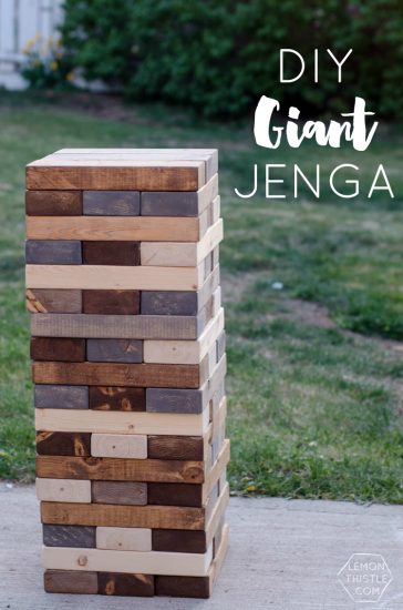 DIY Giant Jenga