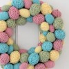 yarn egg wreath