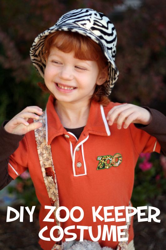 DIY Zoo Keeper Costume for Kids