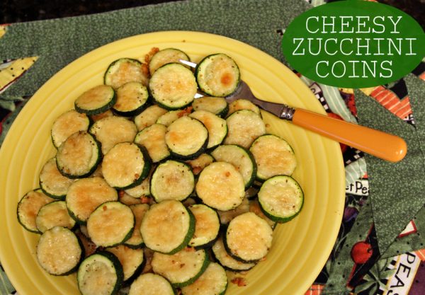Kids in the Kitchen: Cheesy Zucchini Coins