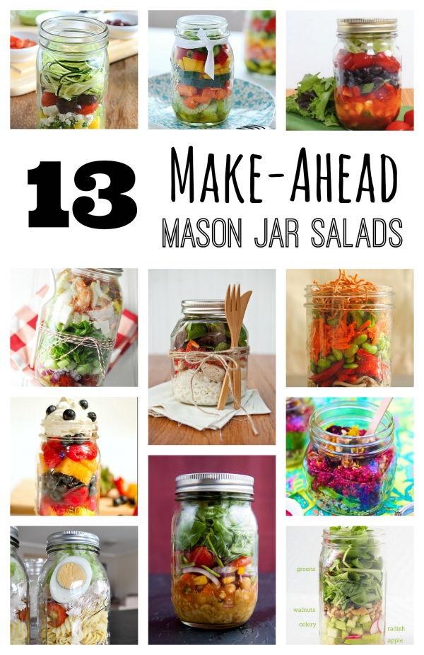 13 Make-Ahead Mason Jar Salads