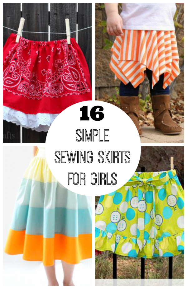 simple girl skirt pattern free