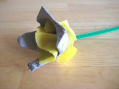 Flower Egg Carton Art