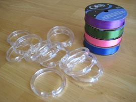 ribbon rings supplies