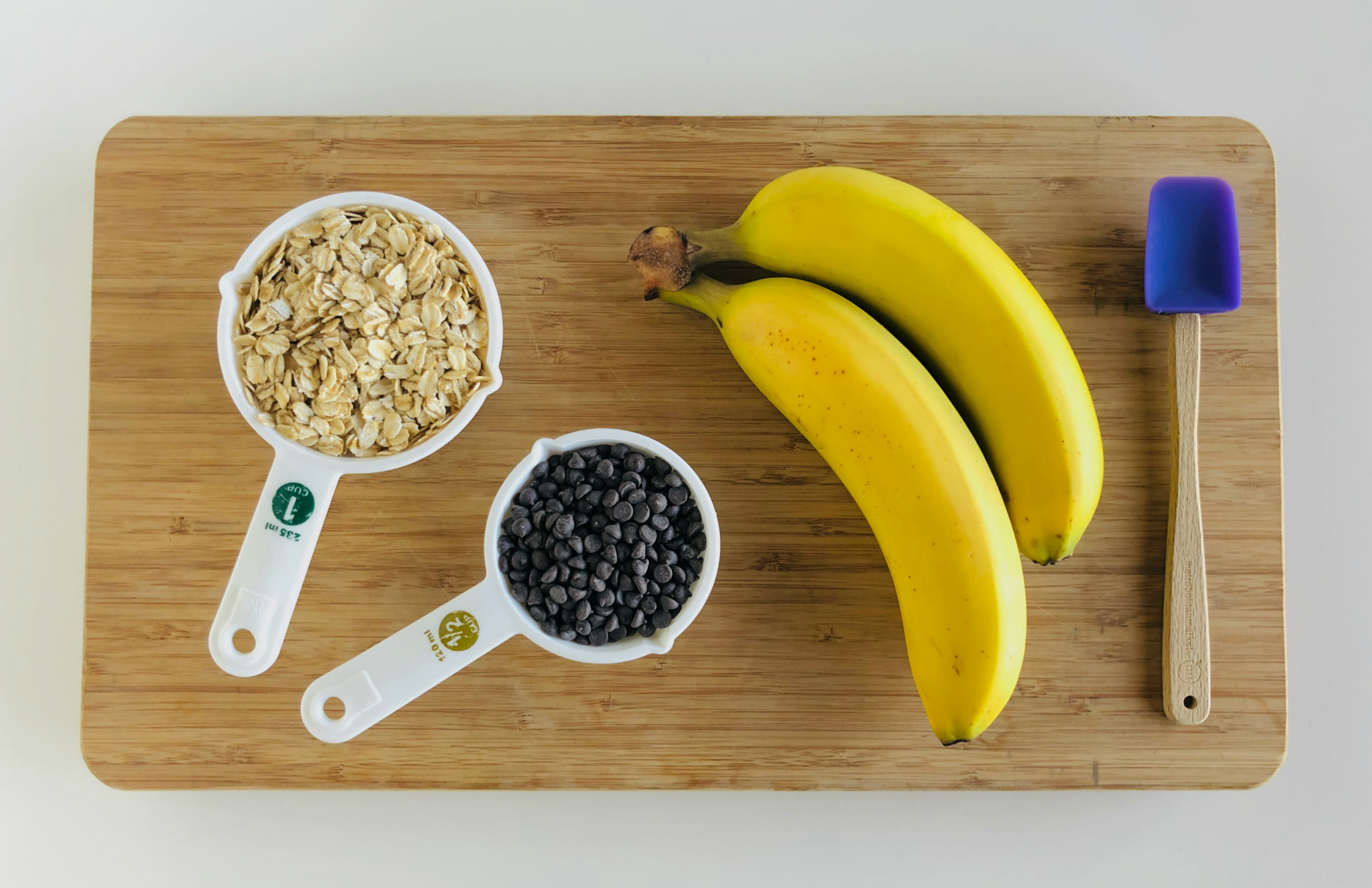 3 Ingredient Banana Oat Chocolate Chip Cookies Supplies