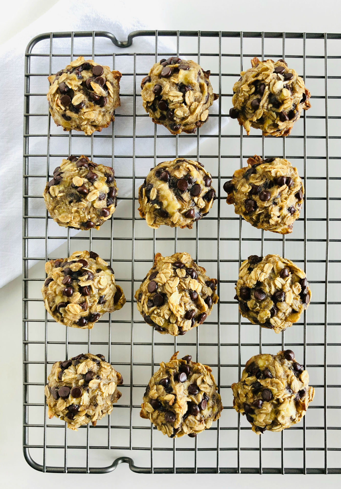 3 Ingredient Banana Oat Chocolate Chip Cookies Yum