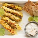 Easy Barbecued Chicken Skewers