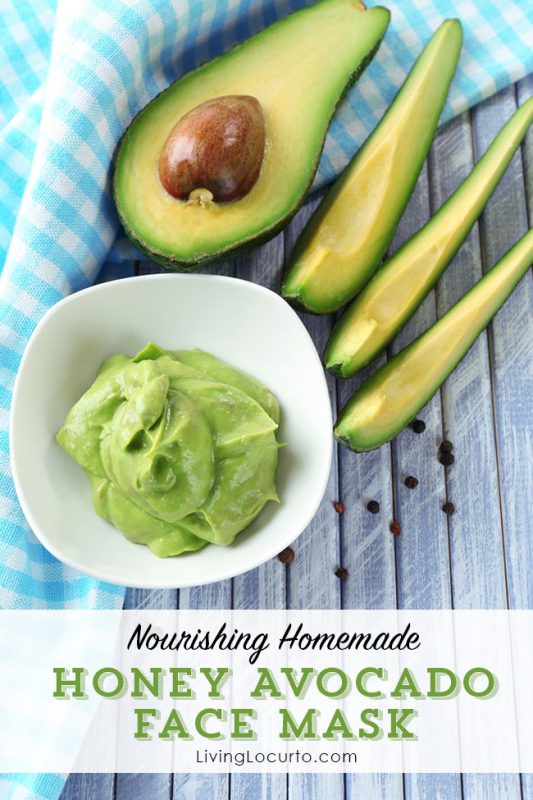 DIY Honey Avocado Face Mask