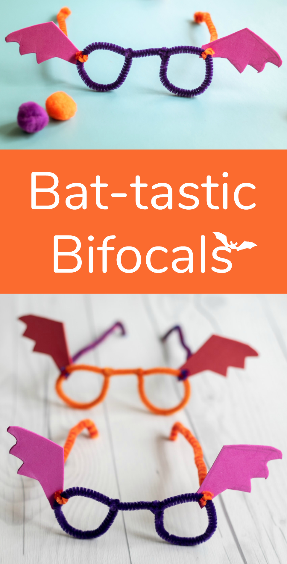 Bat-Tastic Bifocals Kids Craft