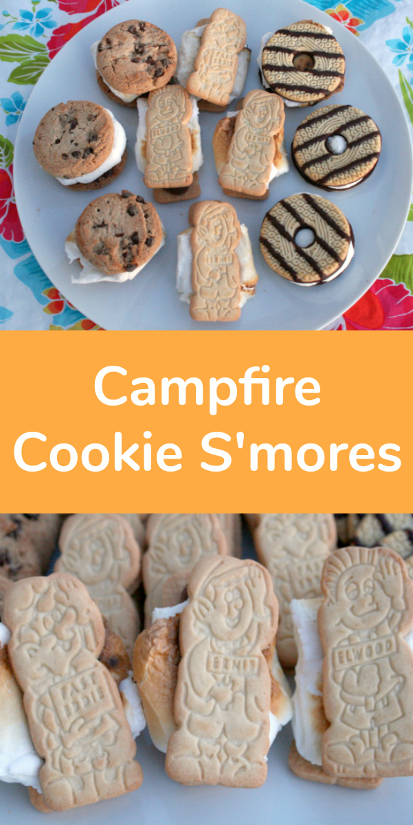 Campfire Cookie S'mores