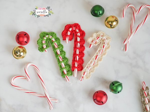 Candy Cane Crochet Covers Pattern