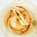 Caramelized Mushroom and Onion Grilled Cheese for Dinner