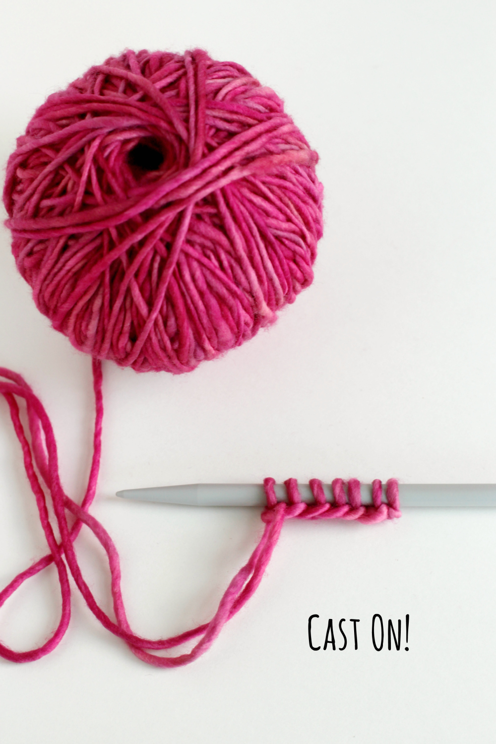 Casting-on-Knitting-Needles-with-Hand-Spun-Yarn