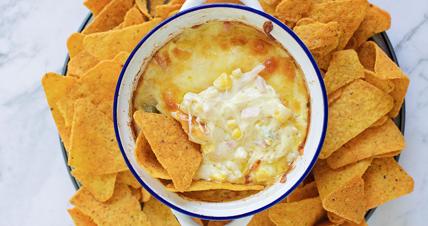 Cheesy Hot Corn Dip Recipe