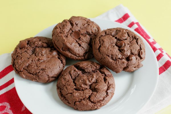 Chocolate Chip Cake Mix Cookies