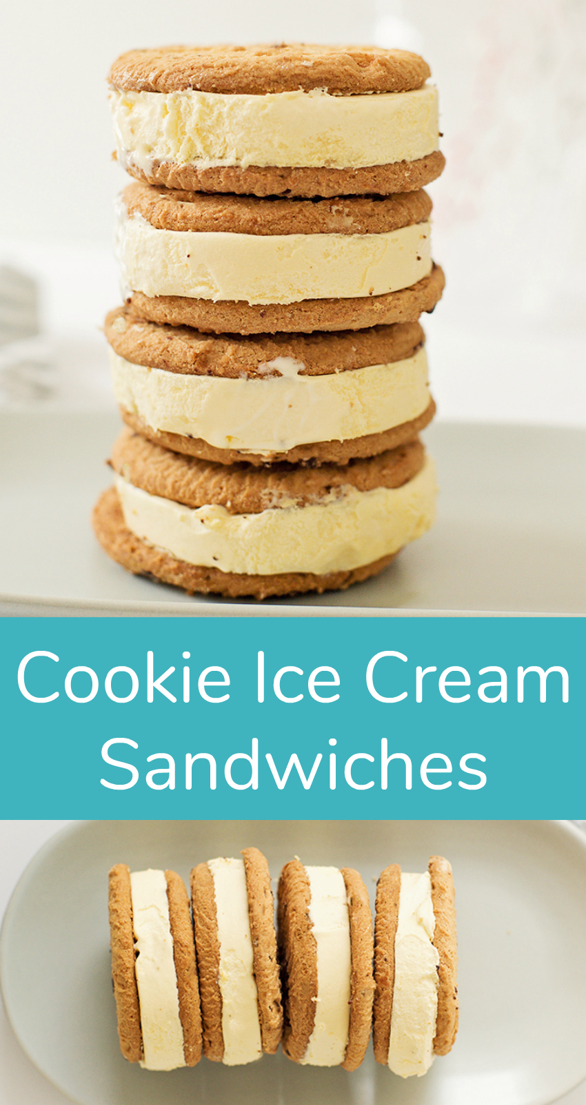 Cookie Ice Cream Sandwiches