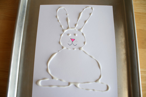 Crafty Glue Easter Bunny