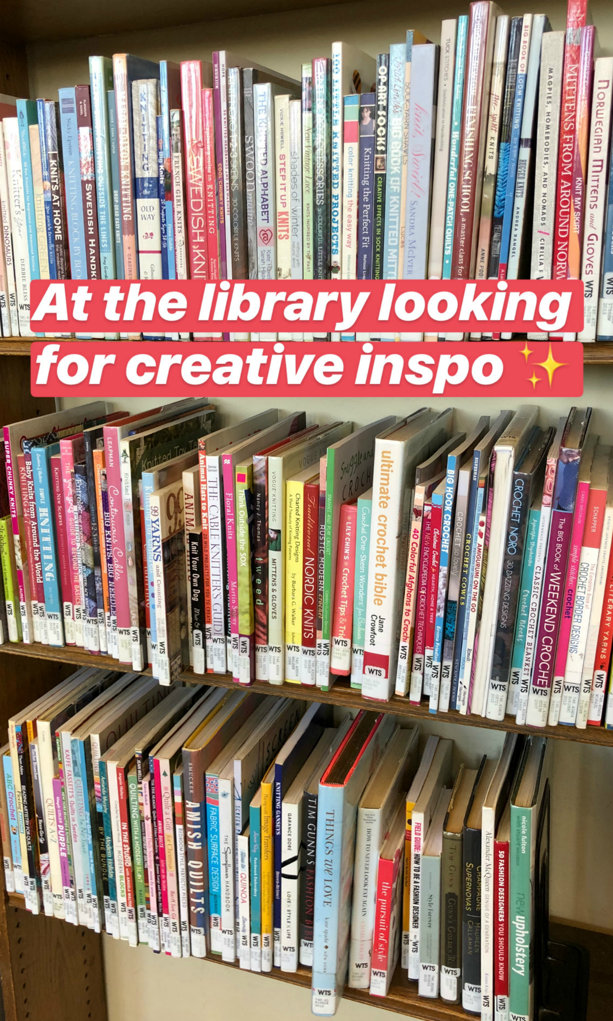 Creative Inspiration at the Library