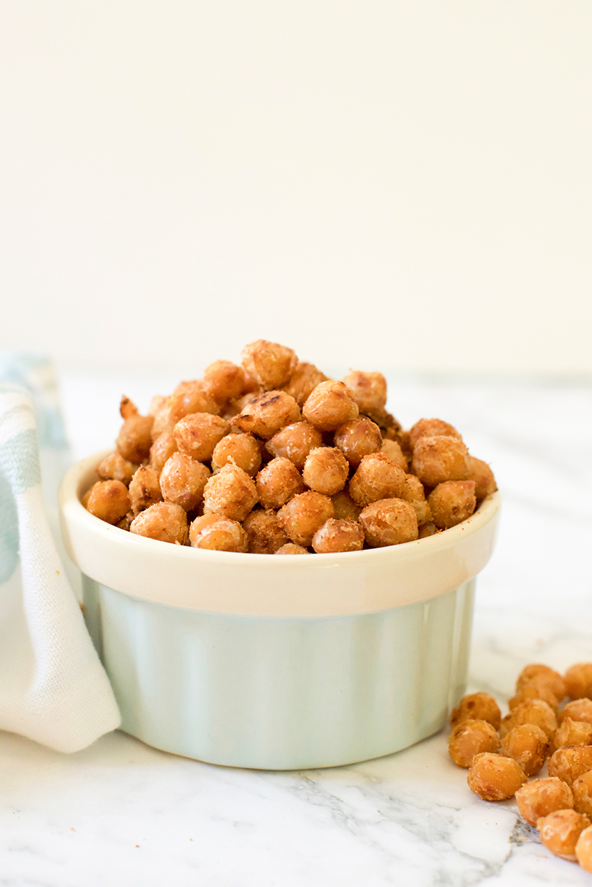 Yum Crispy Pan Fried Chickpeas