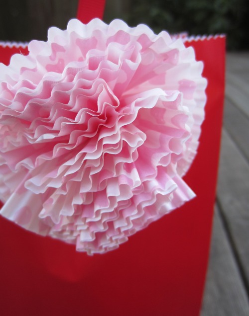 Cupcake Liner Pattern for Flowers