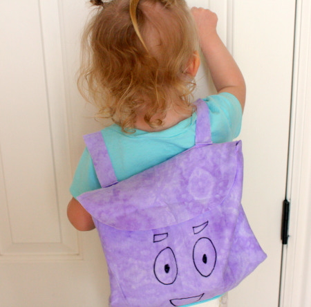 DIY Fabric Dora Backpack