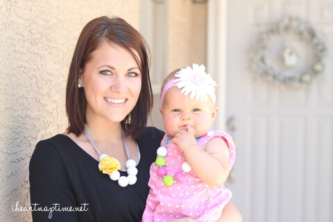 DIY Gumball Necklaces for Mom