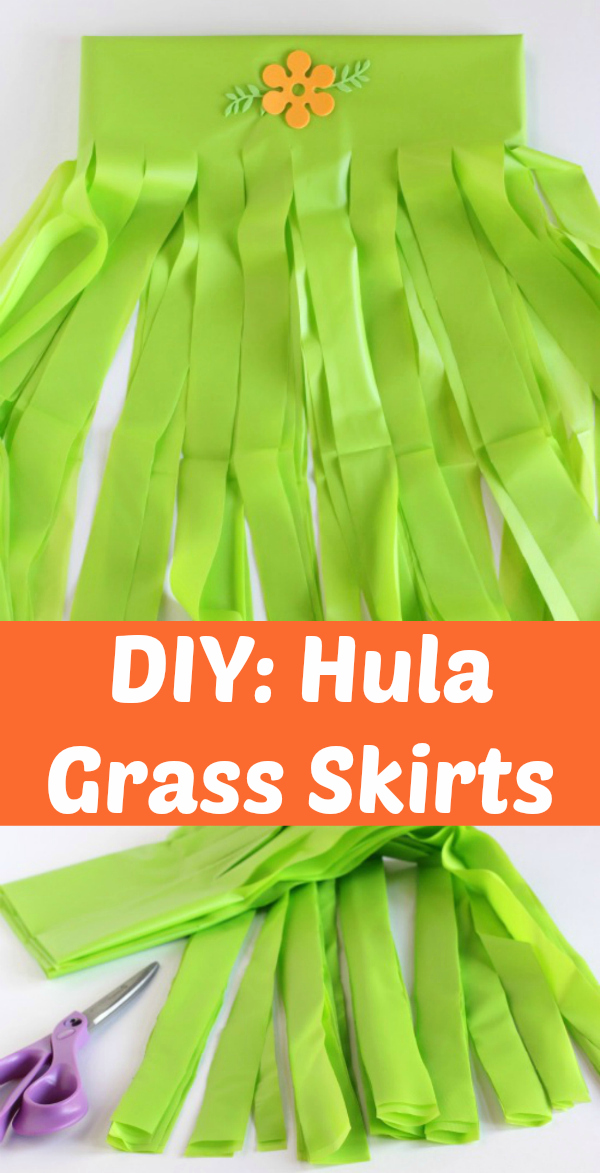 DIY: Hula Grass Skirts for a Party