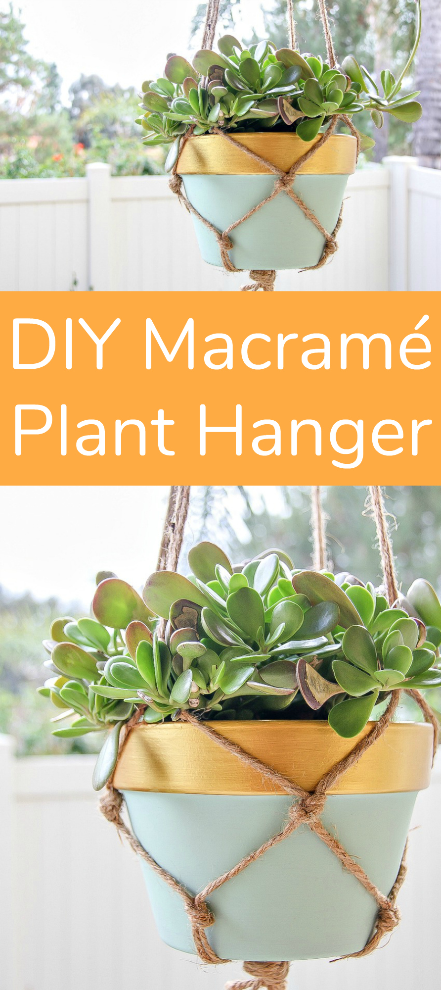 DIY Macramé Plant Hanger for First Time Makers