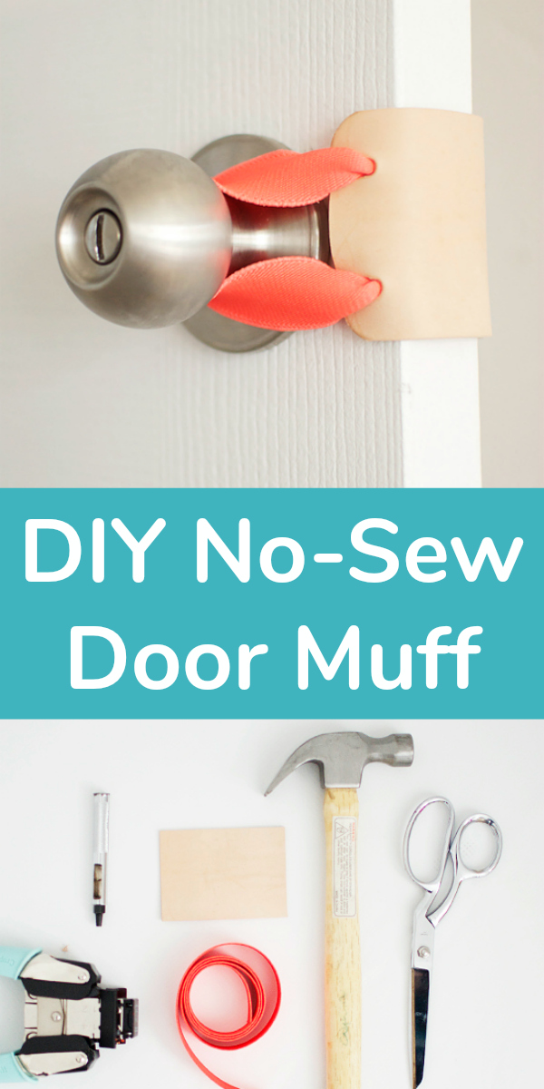 DIY No-Sew Door Muff